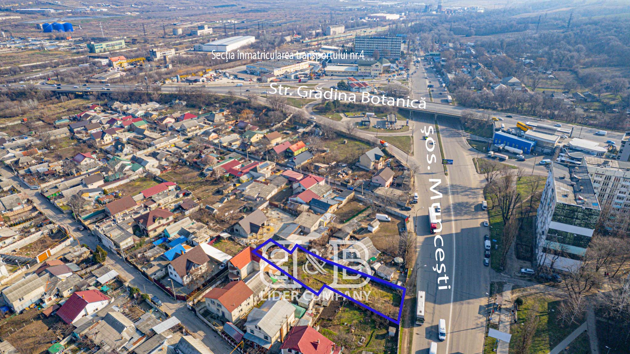 Închiriere teren pentru construcție – Strada Muncești