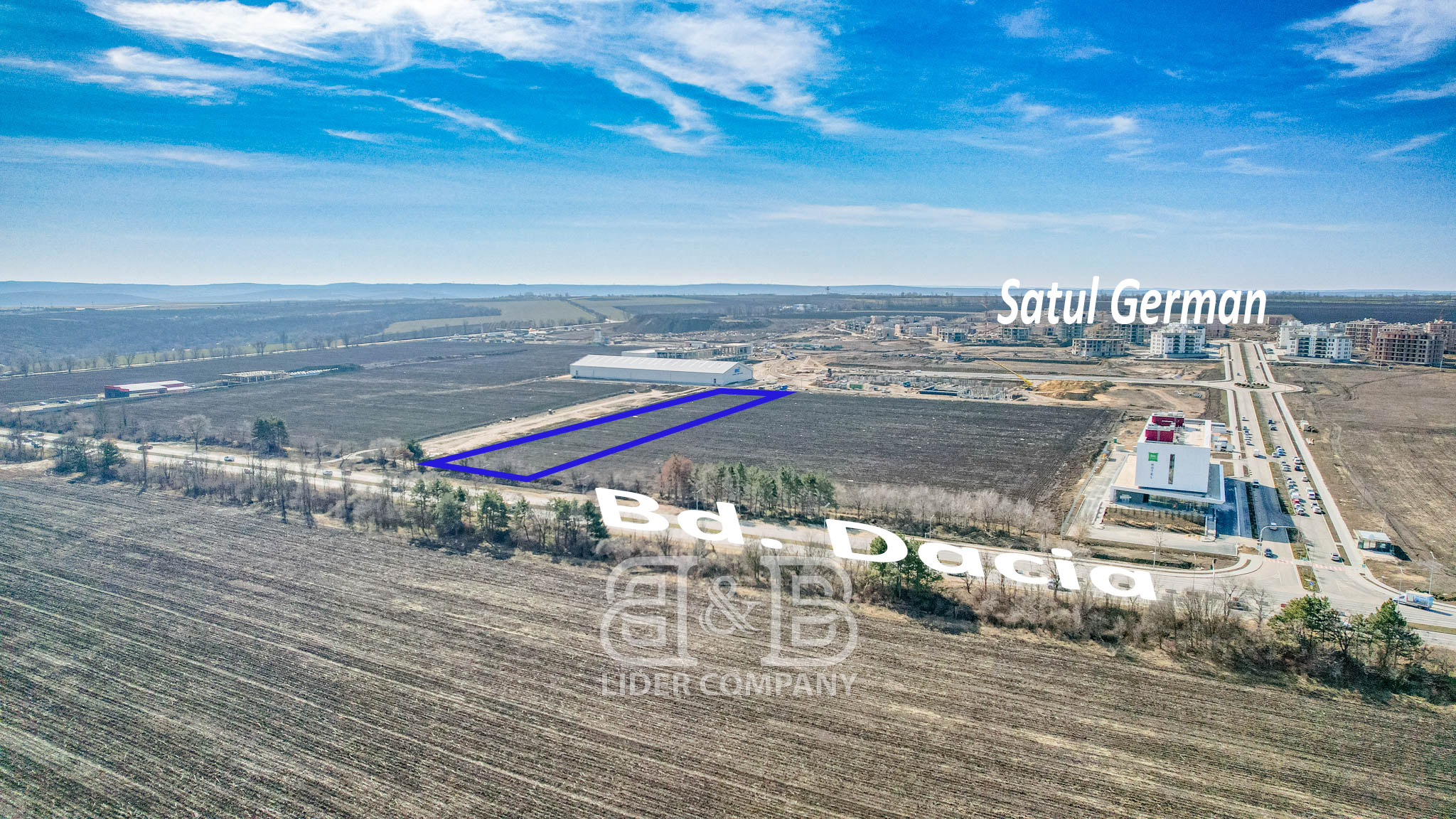 Teren Agricol de Vânzare, 98 Ari – Bulevardul Dacia, Sectorul Botanica, Chișinău