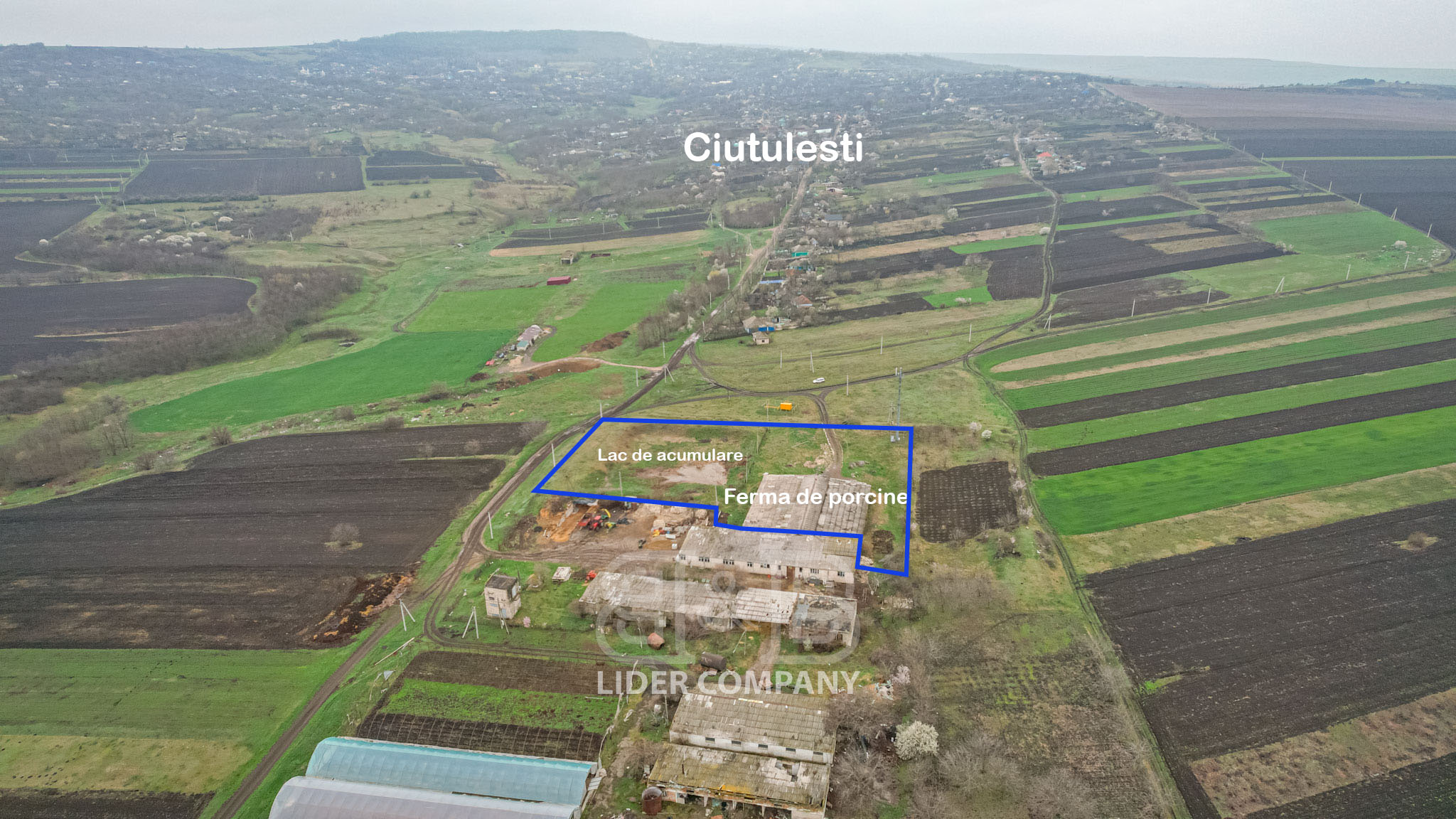 De vânzare fermă în satul Ciutulești, raionul Florești