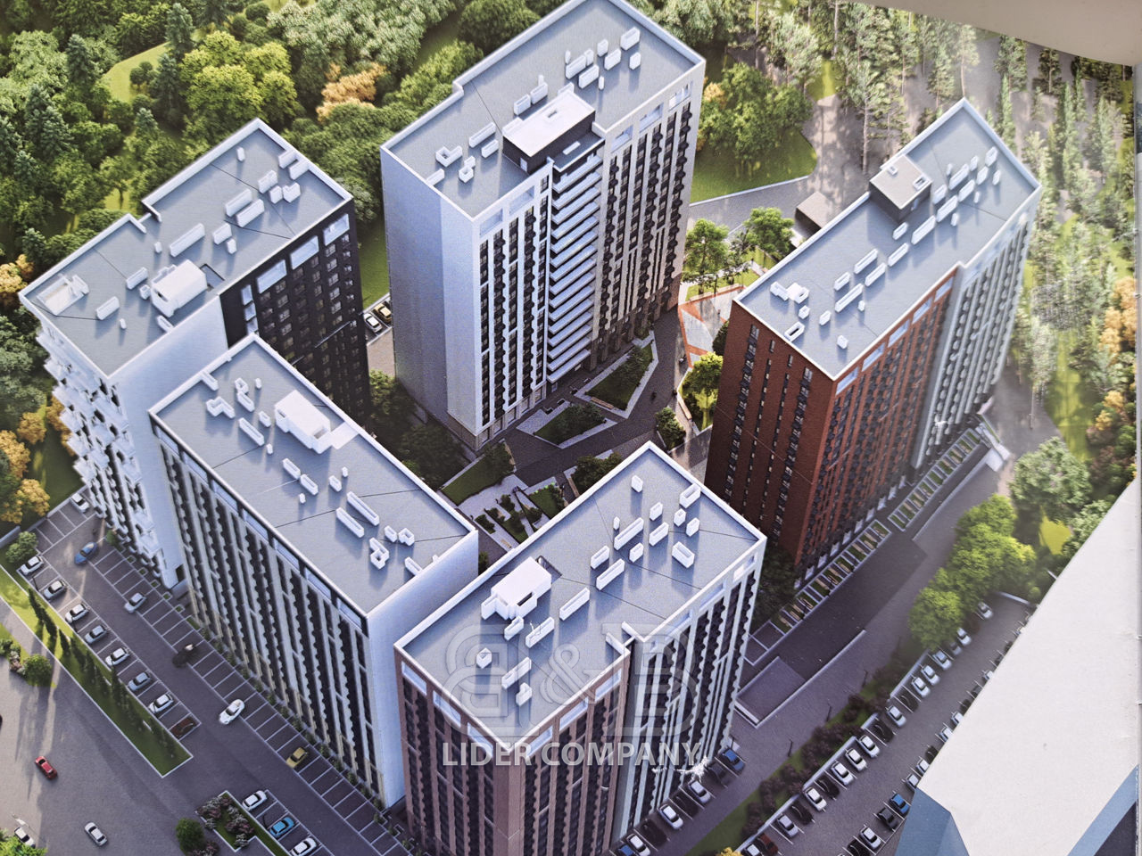 De vânzare Apartament cu 2 camere + living – sectorul Rîșcani, Complexul City Gardens