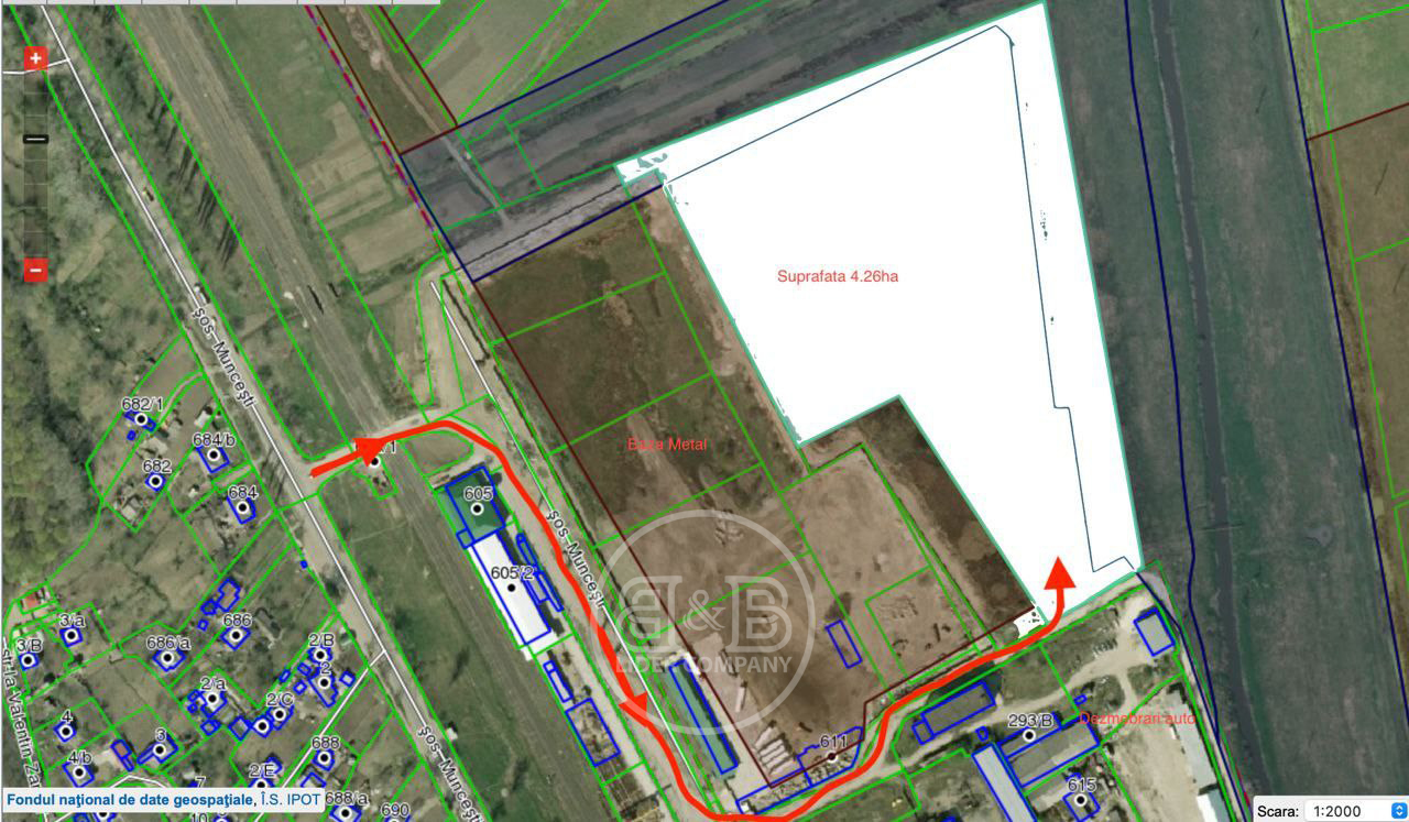 Botanica Teren 5 h construcție/ Agricol șos Muncești