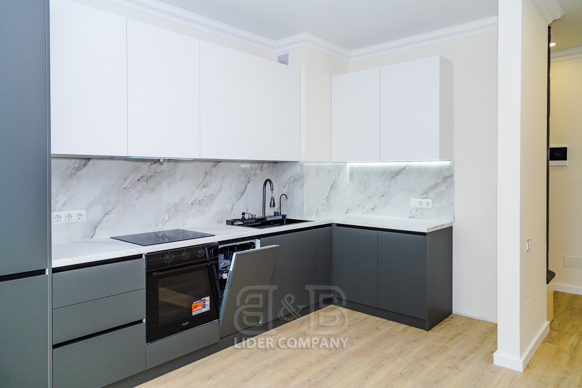 De vânzare apartament 1 cameră – 42,8 mp – Complex „Eco Vis”, com. Băcioi