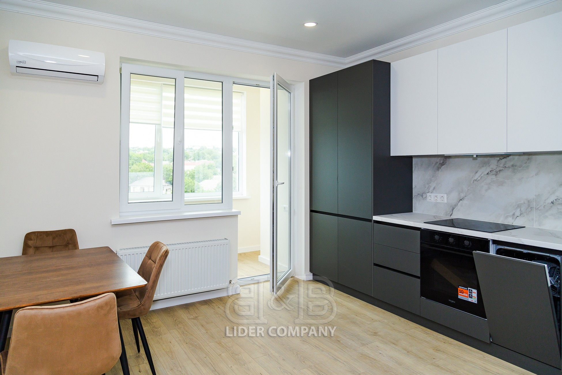 De vânzare apartament 1 cameră – 42,8 mp – Complex „Eco Vis”, com. Băcioi