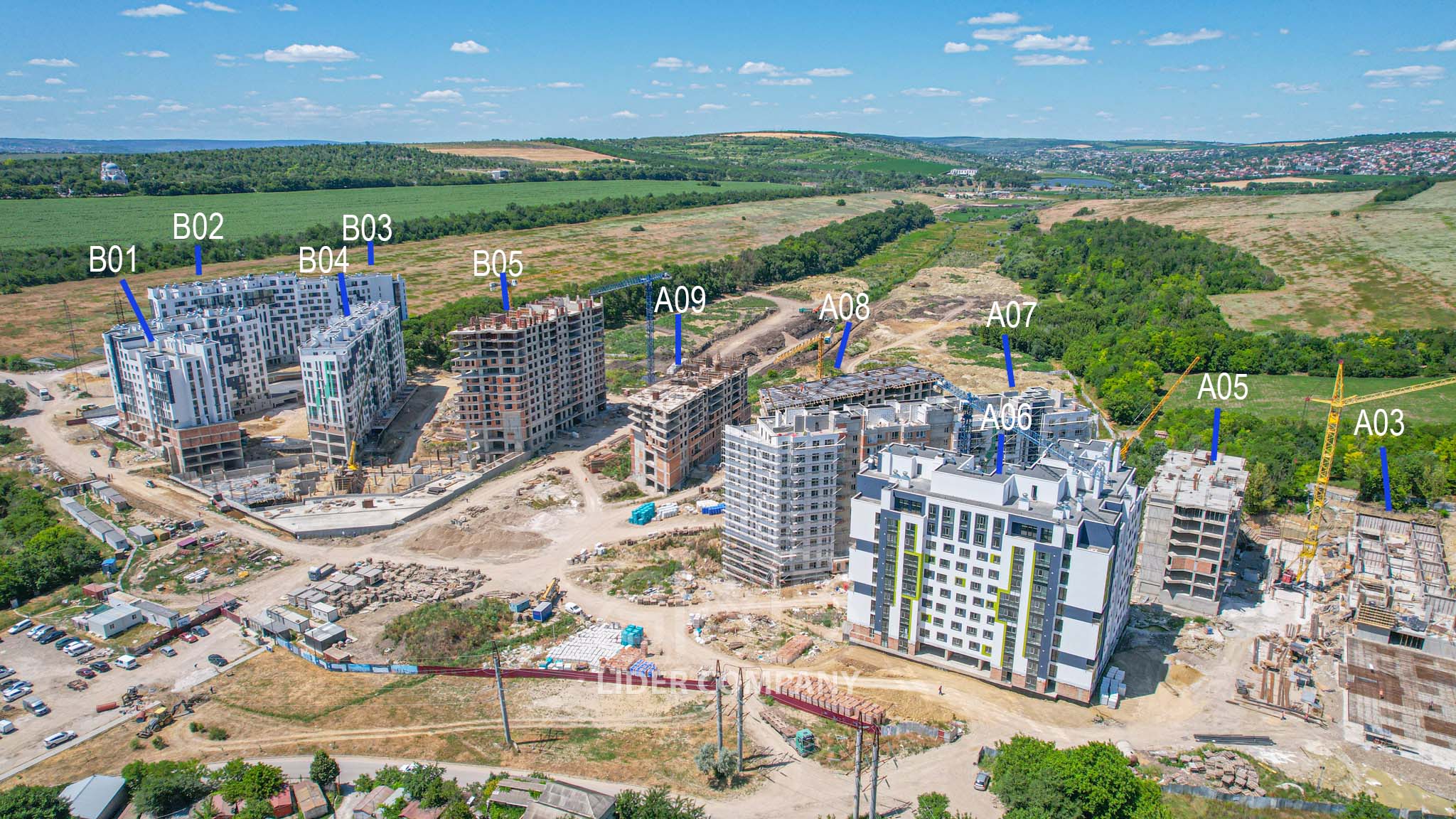 Apartament de vânzare 2 camere+living, 62,3 mp – Bloc A09, Complex Cluj