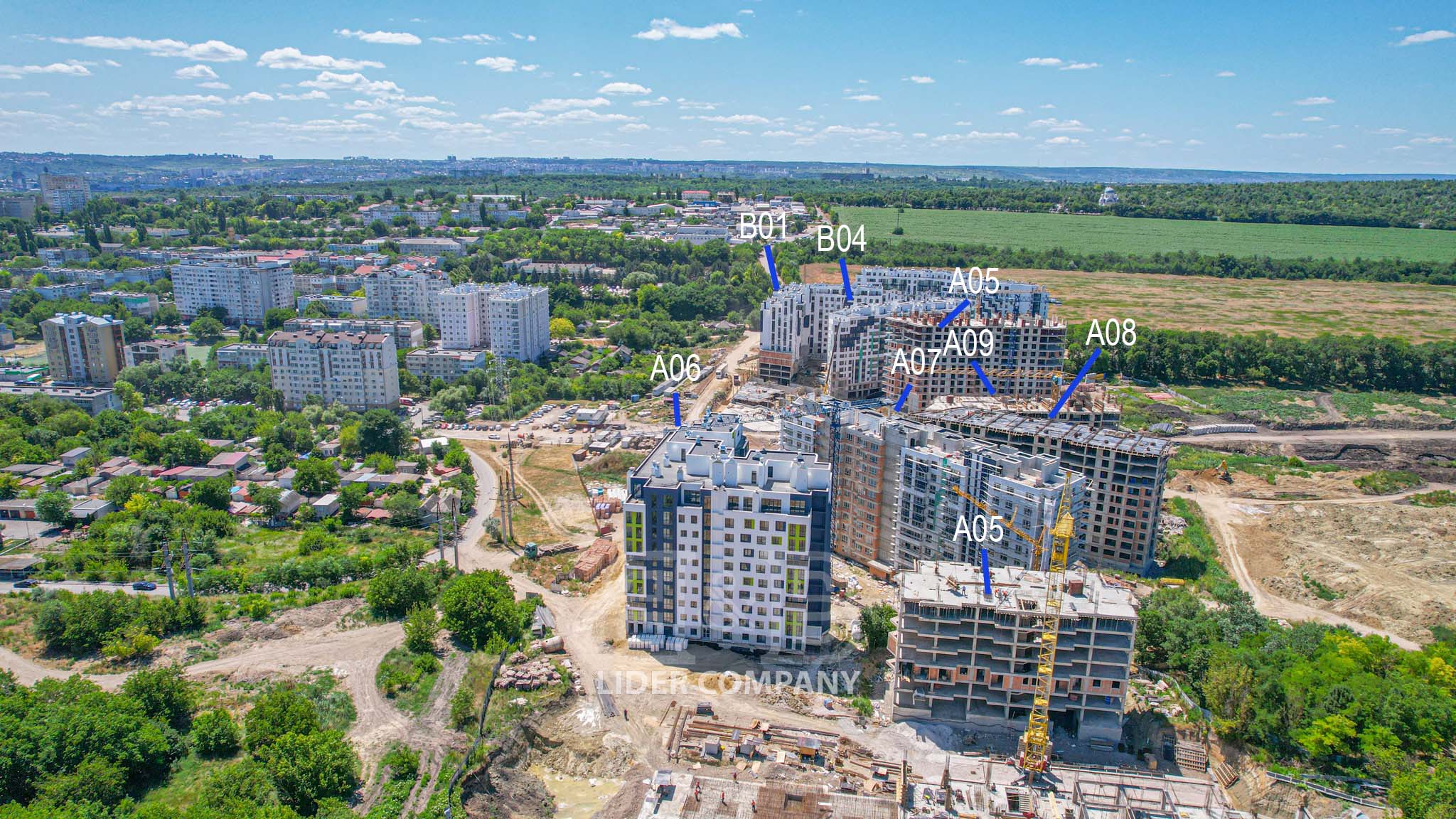 Apartament de vanzare – 70,55 mp, Bloc A02 – Complex Cluj