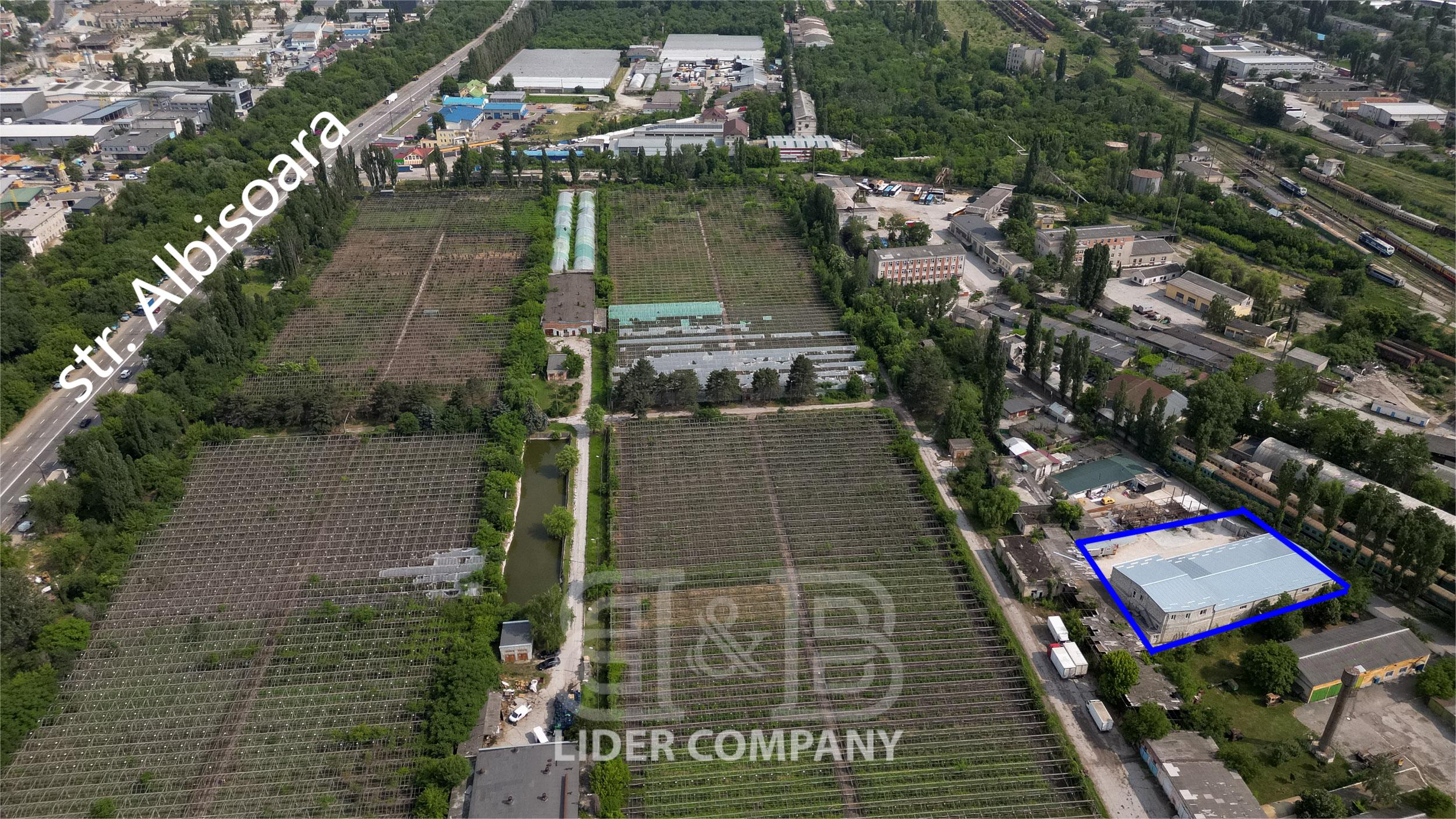 Spațiu industrial/depozit de vânzare – 1.100 mp, sectorul Centru