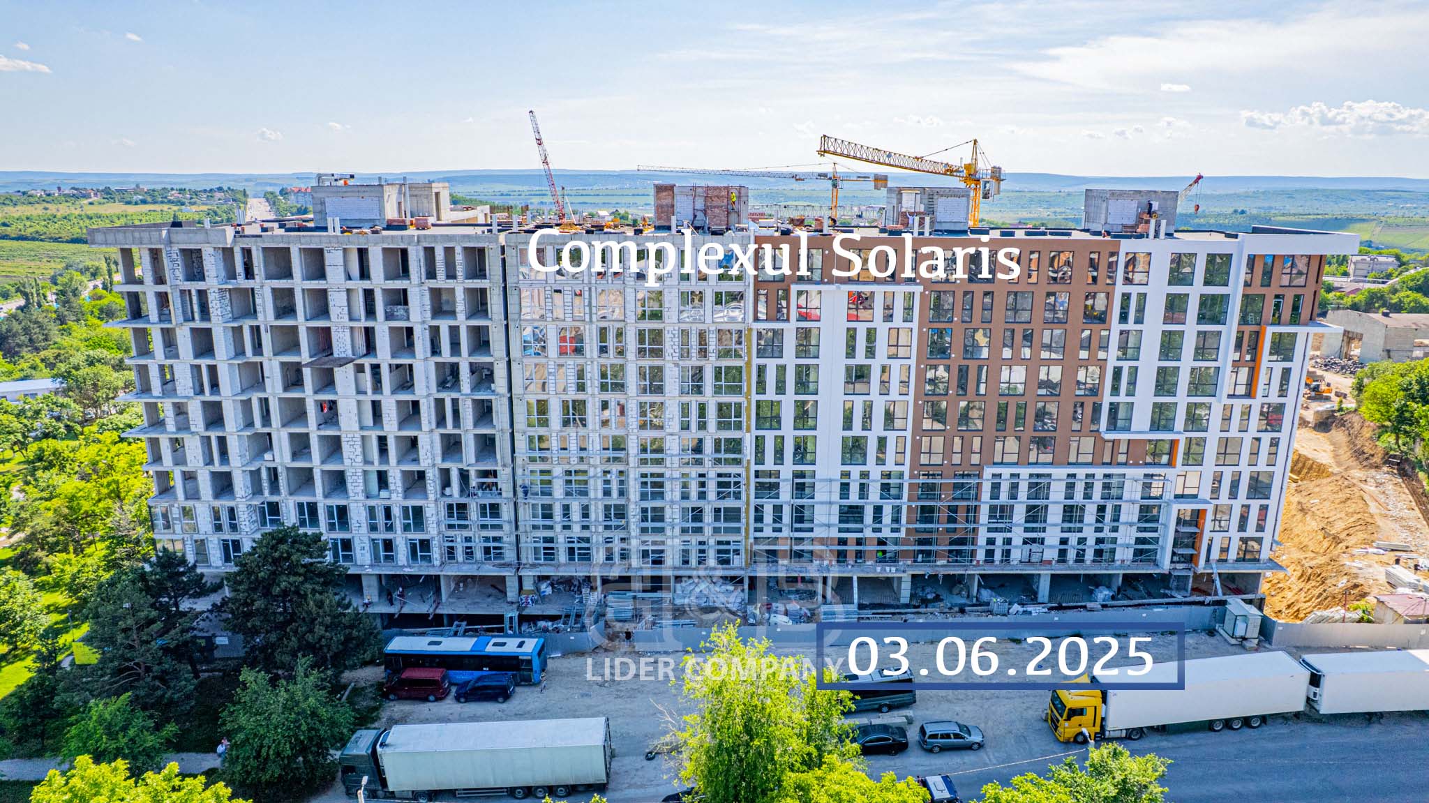 Apartament cu 2 camere + Living, 68,38 mp, Telecentru, Chișinău
