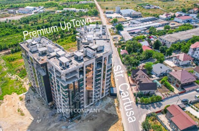 Apartament cu 2 camere + Living , 88 mp, Durlești, Premium UpTown