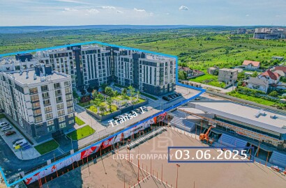 Apartament de vânzare 76 mp – Durlești, Colina Verde Residence, Tranșa 1