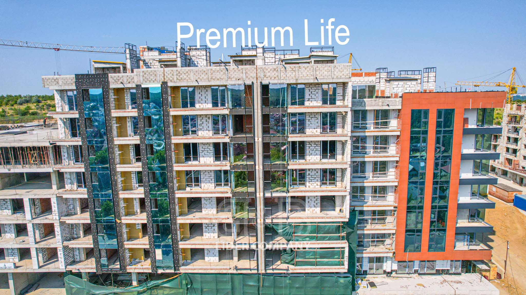 Apartament cu 2 camere + Living, Complexul Premium Life