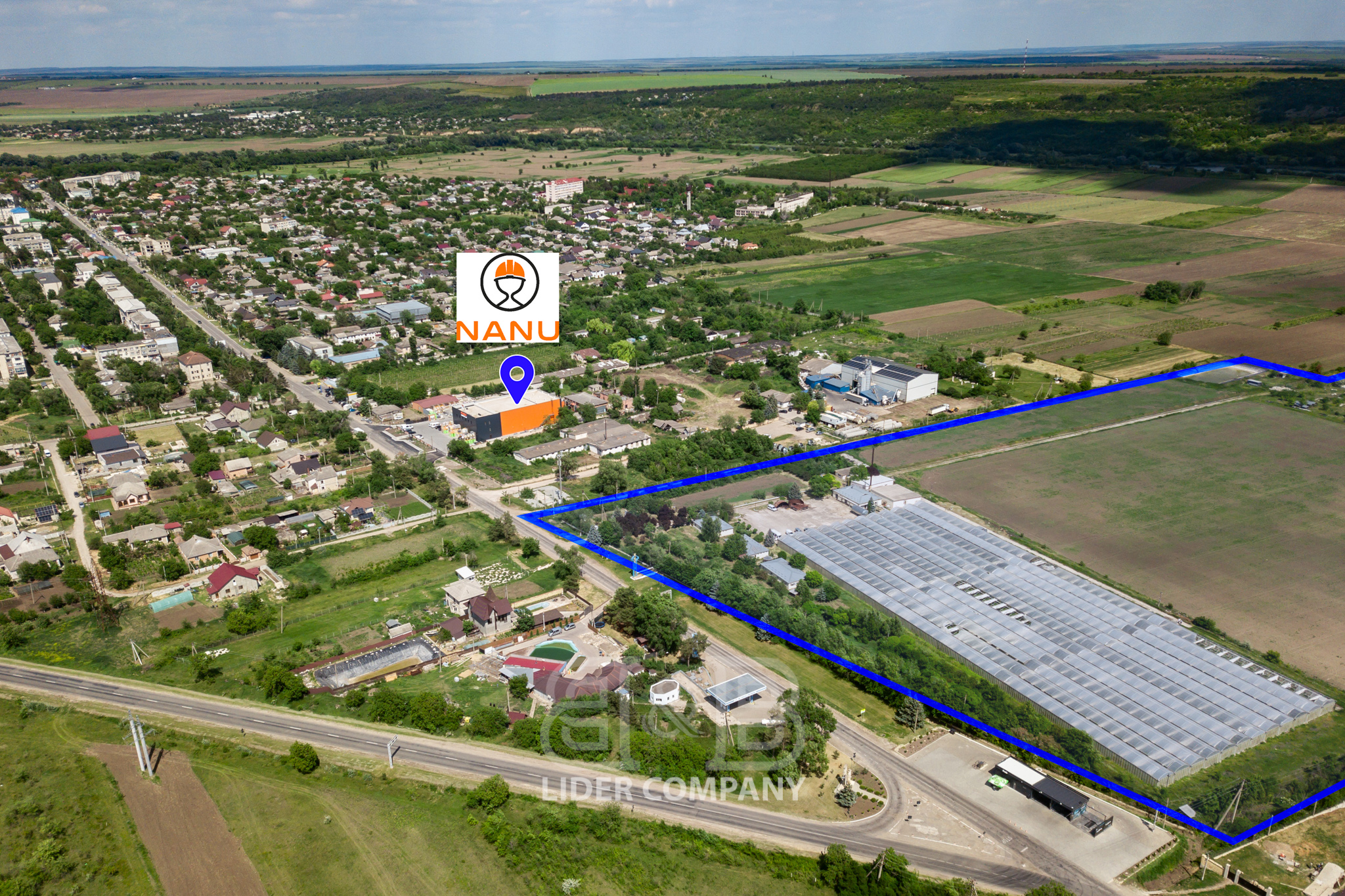 Teren Agricol + Seră 19 Ha , Afacere Activă Criuleni