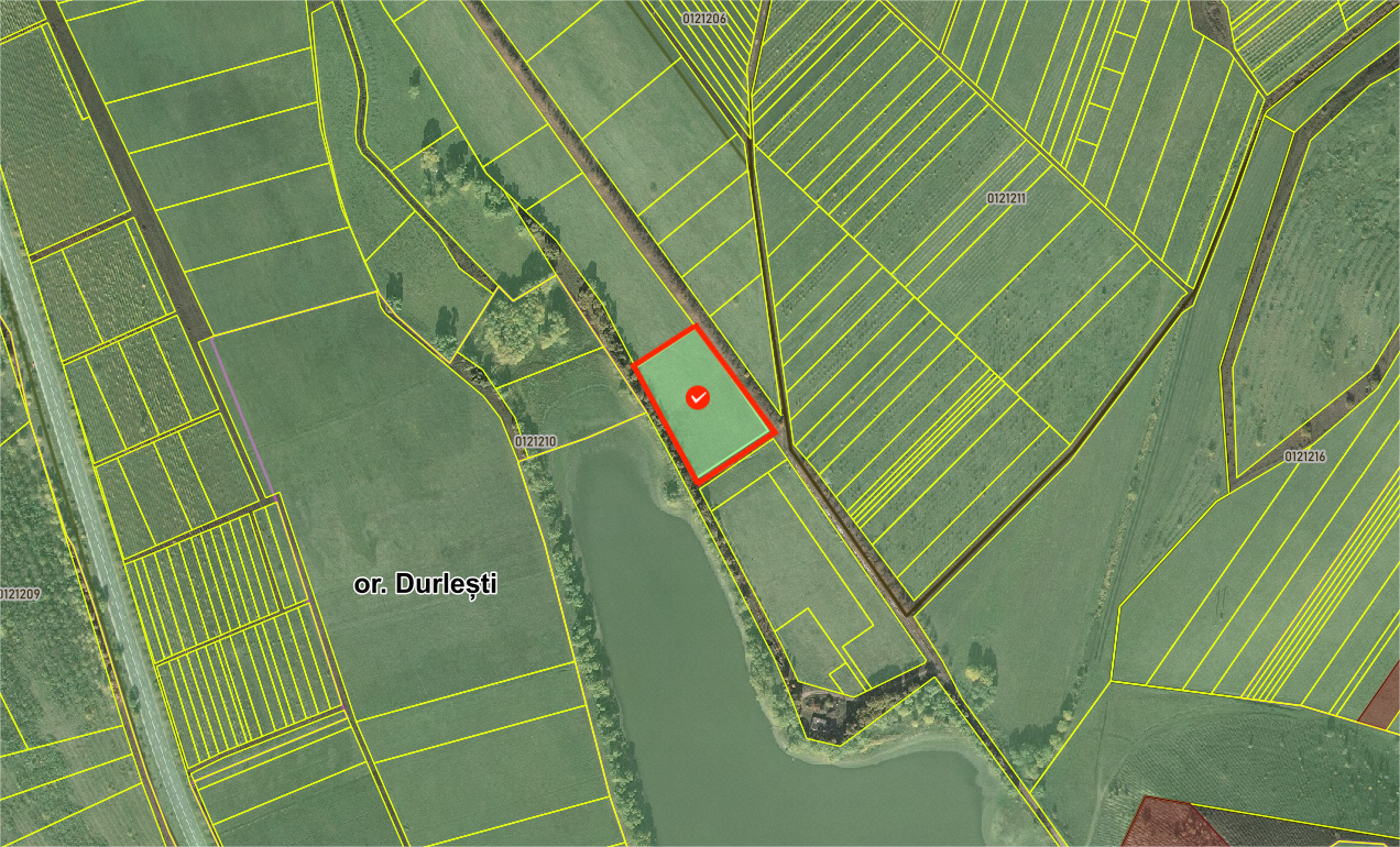 De vânzare teren agricol – 94 ari – Durlești