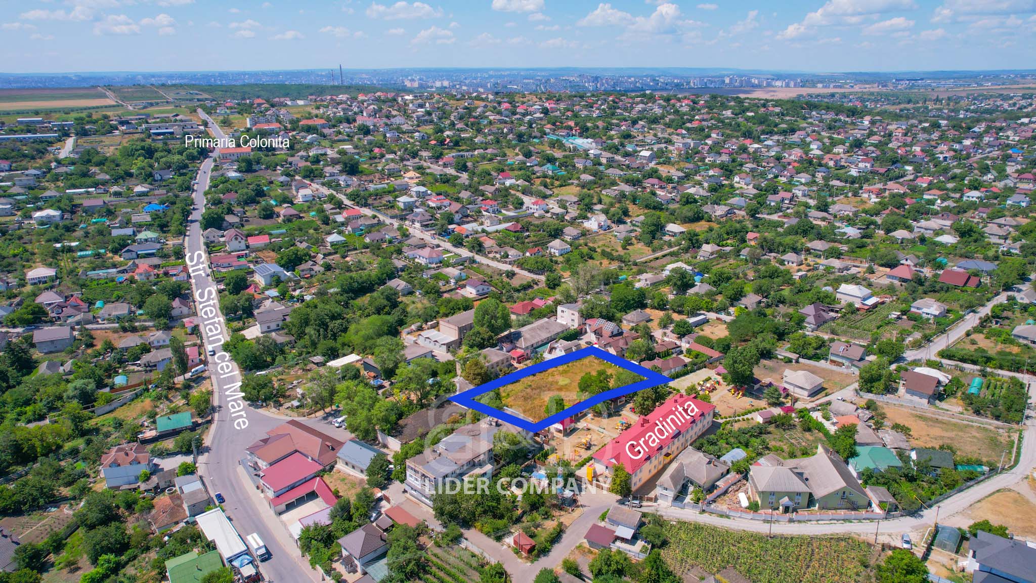 Teren pentru construcții de vânzare – Comuna Colonița, mun. Chișinău