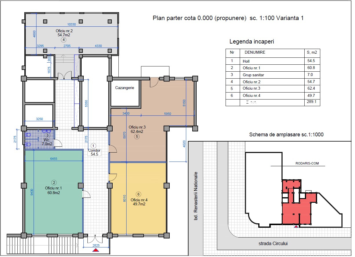 Chirie Spațiu Comercial 295 m2 , sector Râșcani  .